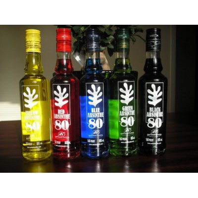 ABSINTHE  80 (Black / Blue / Red / Green / Yellow / Cannabis)